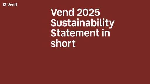 Thumbnail Vend Marketplaces Sustainability Report 2025
