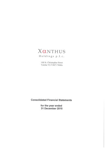 Miniature Verve Group SE Bilan financier 2015