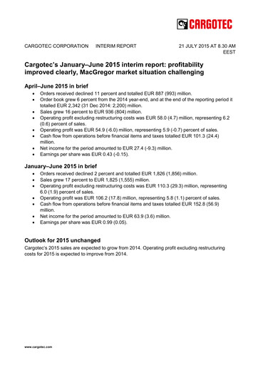 Thumbnail Hiab Oyj Financial Report 2015-h1