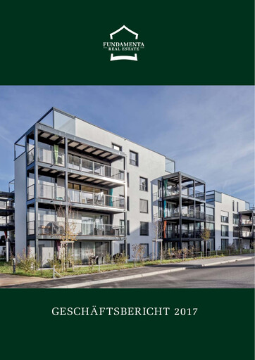 Thumbnail Fundamenta Real Estate AG Annual Report 2017