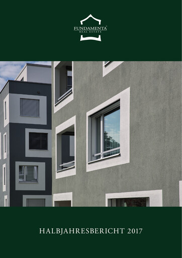 Vorschaubild Fundamenta Real Estate AG Halbjahresbericht 2017-h1