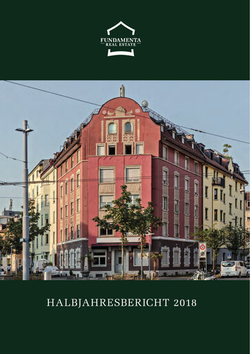 Vorschaubild Fundamenta Real Estate AG Halbjahresbericht 2018-h1