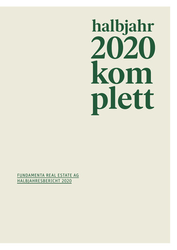 Vorschaubild Fundamenta Real Estate AG Halbjahresbericht 2020-h1