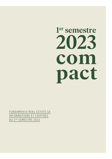 Vorschaubild Fundamenta Real Estate AG Halbjahresbericht 2023-h1