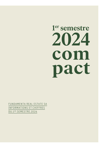 Vorschaubild Fundamenta Real Estate AG Halbjahresbericht 2024-h1