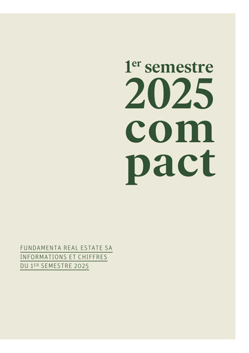 Thumbnail Fundamenta Real Estate AG Half-year Report 2025-h1