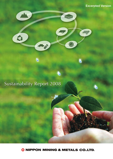 Thumbnail JX Advanced Metals Sustainability Report 2008