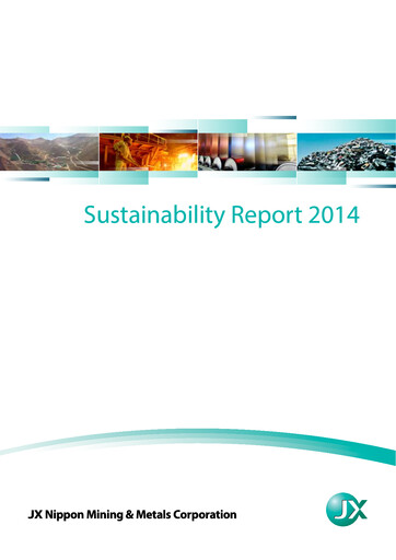 Thumbnail JX Advanced Metals Sustainability Report 2014
