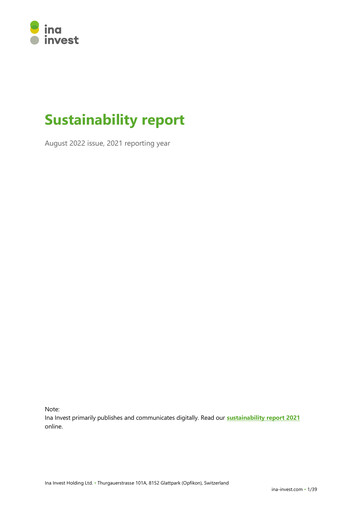 Vorschaubild Cham Swiss Properties AG Nachhaltigkeitsbericht 2021