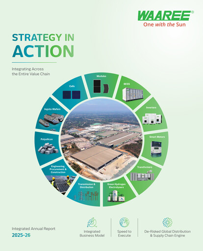 Thumbnail Waaree Energies Limited (WEL) Annual Report 2025-2026
