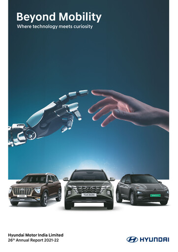 Thumbnail Hyundai Motor India Annual Report 2021-2022