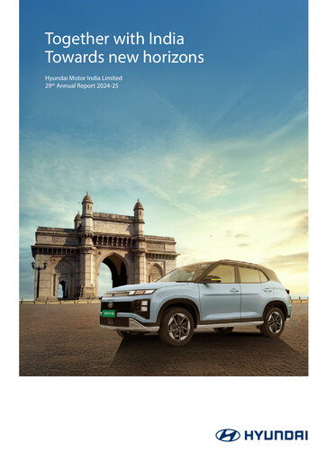 Thumbnail Hyundai Motor India Annual Report 2024-2025