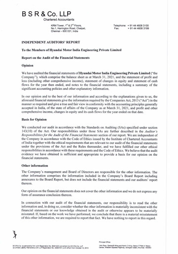 Thumbnail Hyundai Motor India Financial Statement 2020-2021