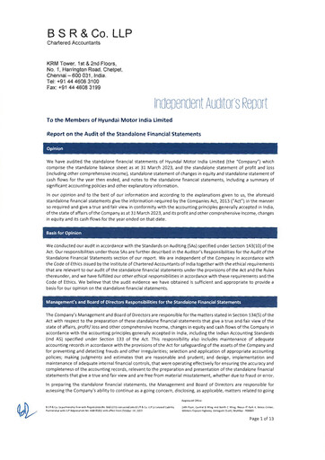 Thumbnail Hyundai Motor India Financial Statement fy2023