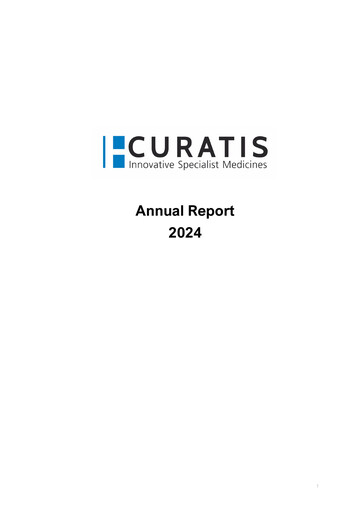 Thumbnail Curatis Annual Report 2024
