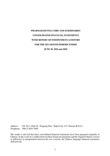 Thumbnail PharmaEssentia Half-year Report 2026-h1