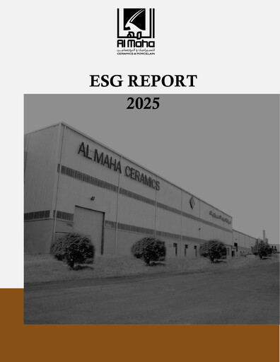 Thumbnail Al Maha Ceramics Sustainability Report 2025