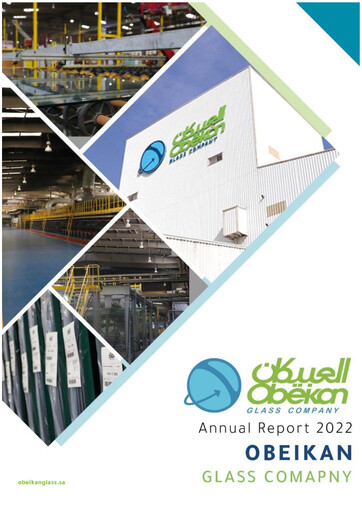 Thumbnail Al Obeikan Glass Company Annual Report 2022