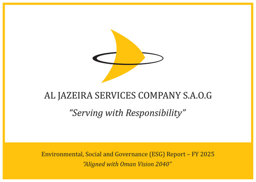 Thumbnail Al Jazeira Services Co. SAOG ESG Report 2025