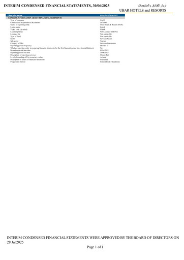 Thumbnail UBAR Hotels & Resorts SAOG Quarterly Report 2025-q2