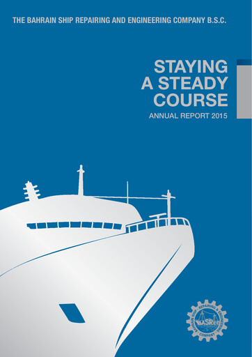 Thumbnail Bahrain Ship Repairing and Engineering Company Annual Report 2015