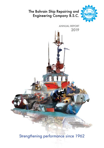 Thumbnail Bahrain Ship Repairing and Engineering Company Annual Report 2019