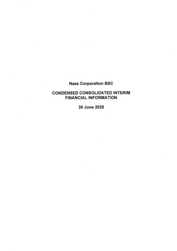 Thumbnail Nass Corporation B.S.C. Financial Statement 2025-h1