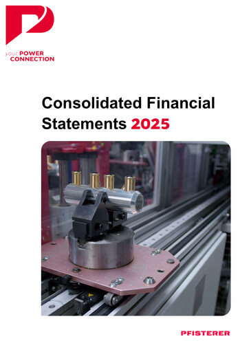 Miniature PFISTERER Holding SE Bilan financier 2025