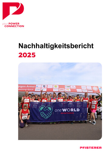 Thumbnail PFISTERER Holding SE Sustainability Report 2025