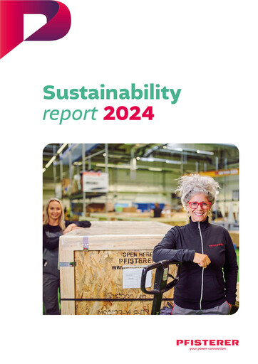Thumbnail PFISTERER Holding SE Sustainability Report 2024