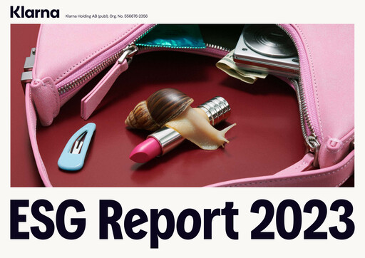 Miniature Klarna Rapport ESG 2023