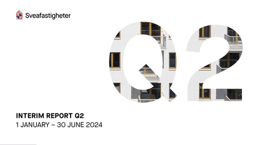 Miniature Sveafastigheter AB Rapport semestriel 2024-h1