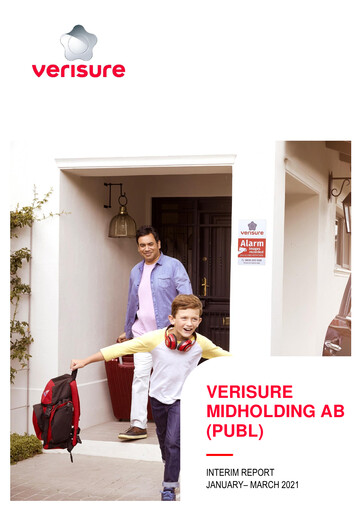 Vorschaubild Verisure plc Quartalsbericht 2021-q1