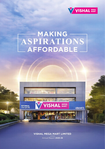 Thumbnail Vishal Mega Mart Limited Annual Report 2025-2026