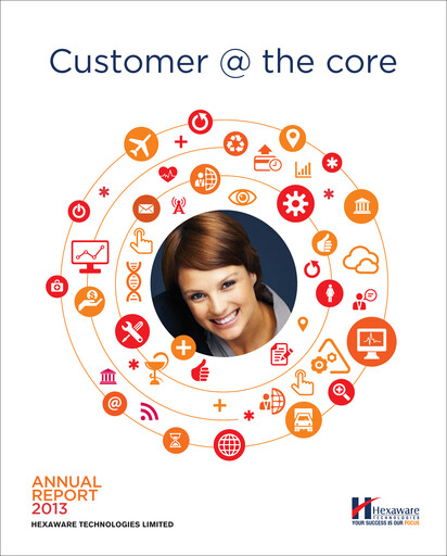 Thumbnail Hexaware Technologies Annual Report 2013
