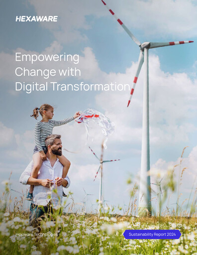 Thumbnail Hexaware Technologies Sustainability Report 2024
