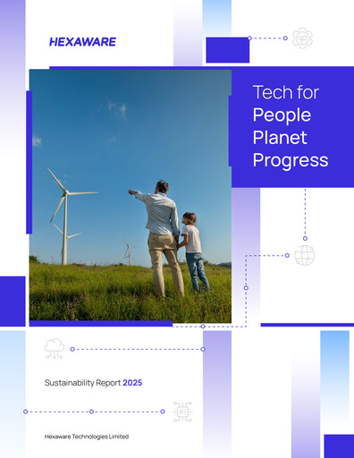 Thumbnail Hexaware Technologies Sustainability Report 2025