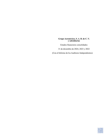 Thumbnail Grupo Aeromexico Financial Statement 2024