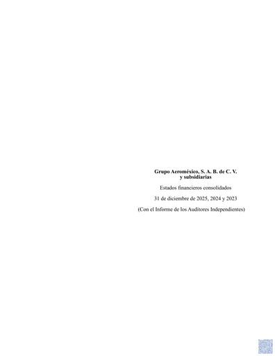 Thumbnail Grupo Aeromexico Financial Statement 2025