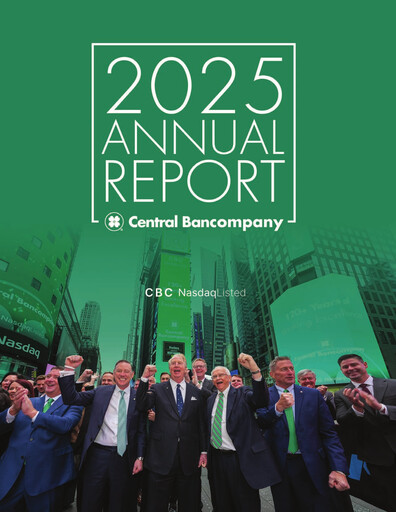 Vorschaubild Central Bancompany Jahresbericht 2025