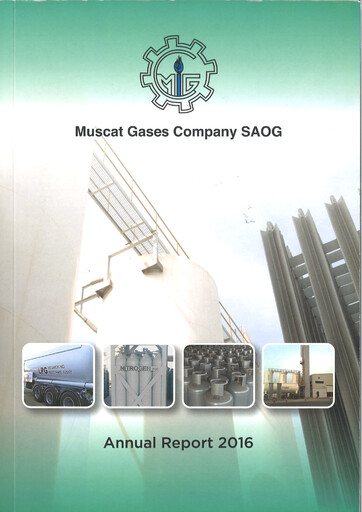Thumbnail Muscat Gas Company Annual Report 2016