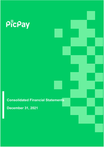 Thumbnail PicS N.V. (PicPay) Financial Statement 2021