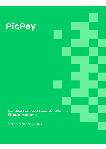 Thumbnail PicS N.V. (PicPay) Financial Statement 2024-9m
