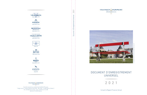 Thumbnail maison pommery & associes Universal Registration Document 2021