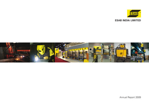 Thumbnail ESAB India Annual Report 2009