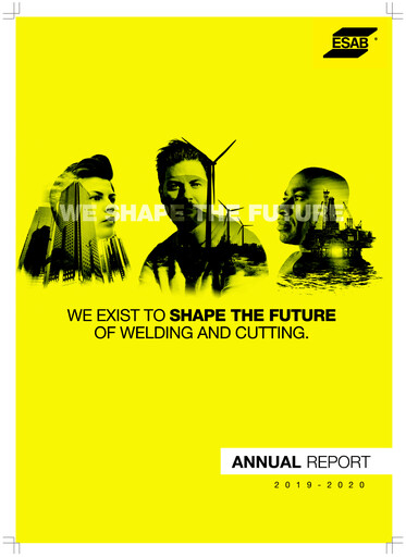 Thumbnail ESAB India Annual Report 2019-2020