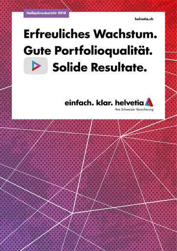 Thumbnail Helvetia Baloise Holding AG Half-year Report 2018-h1