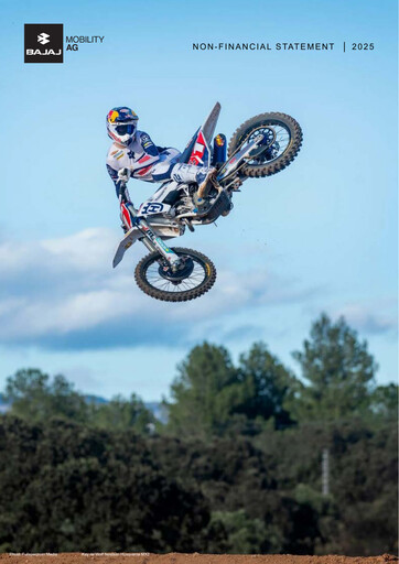 Vorschaubild Bajaj Mobility AG Nachhaltigkeitsbericht 2025