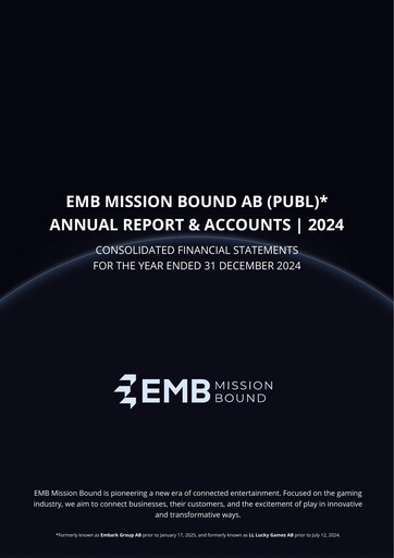 Thumbnail EMB Mission Bound AB (publ) Annual Report 2024