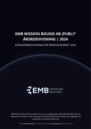 Thumbnail EMB Mission Bound AB (publ) Annual Report 2024